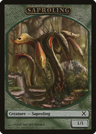 Saproling Token [Tenth Edition Tokens] | Exor Games Bridgewater