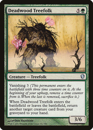 Deadwood Treefolk [Commander 2013] | Exor Games Bridgewater