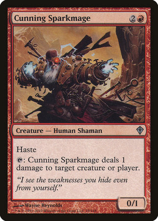 Cunning Sparkmage [Worldwake] | Exor Games Bridgewater