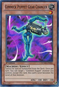 Gimmick Puppet Gear Changer [NUMH-EN006] Super Rare | Exor Games Bridgewater