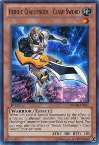 Heroic Challenger - Clasp Sword [NUMH-EN011] Super Rare | Exor Games Bridgewater