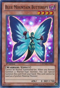 Blue Mountain Butterspy [NUMH-EN012] Super Rare | Exor Games Bridgewater