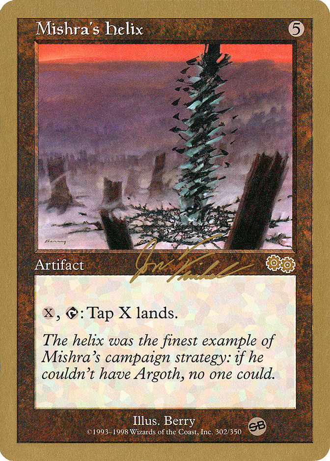 Mishra's Helix (Jon Finkel) (SB) [World Championship Decks 2000] | Exor Games Bridgewater