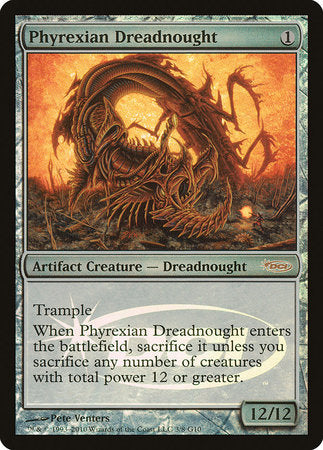 Phyrexian Dreadnought [Judge Gift Cards 2010] | Exor Games Bridgewater