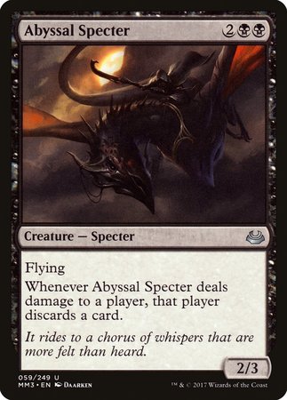 Abyssal Specter [Modern Masters 2017] | Exor Games Bridgewater