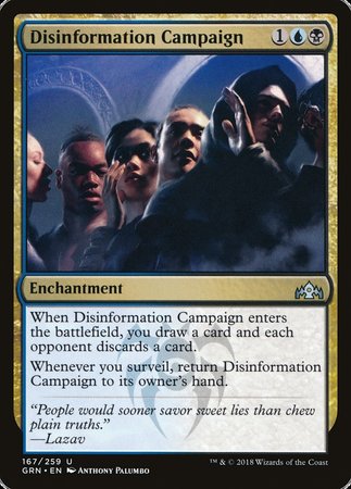 Disinformation Campaign [Guilds of Ravnica] | Exor Games Bridgewater