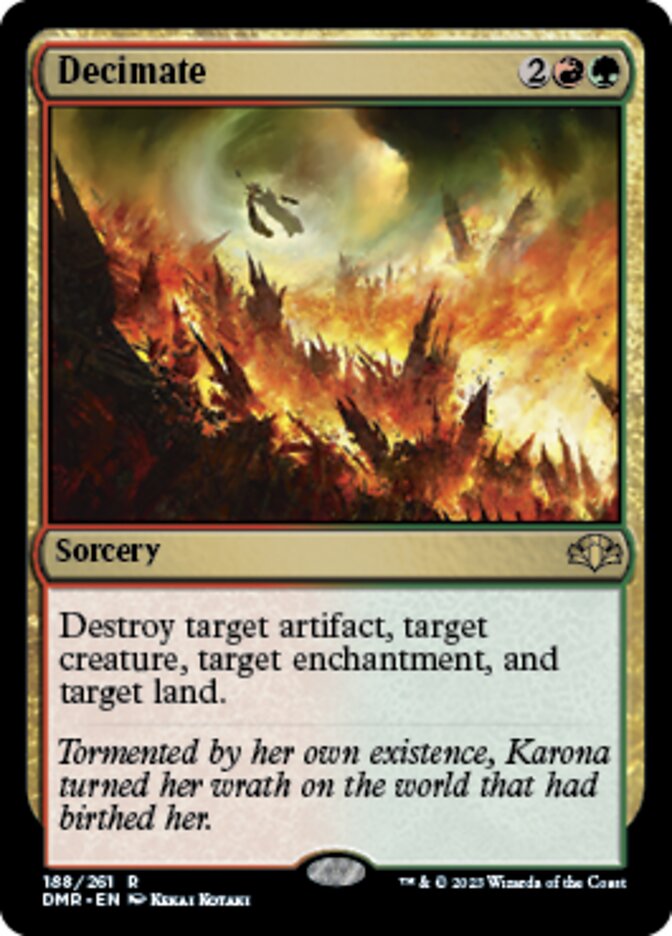Decimate [Dominaria Remastered] | Exor Games Bridgewater