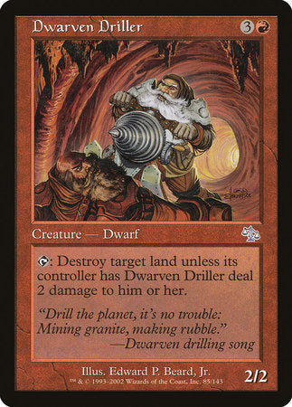 Dwarven Driller [Judgment] | Exor Games Bridgewater