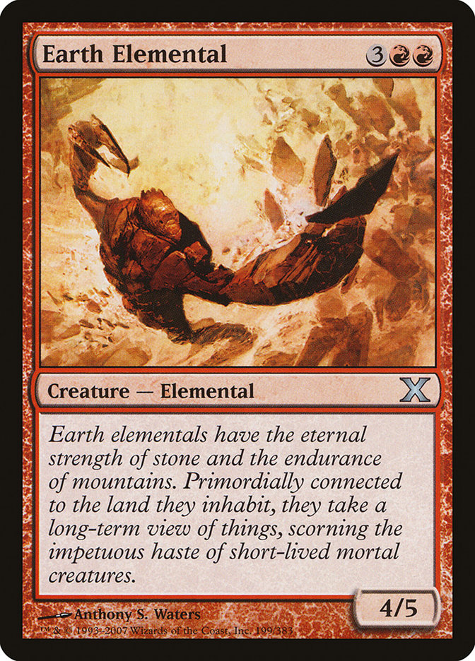 Earth Elemental [Tenth Edition] | Exor Games Bridgewater