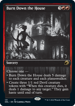 Burn Down the House [Innistrad: Double Feature] | Exor Games Bridgewater