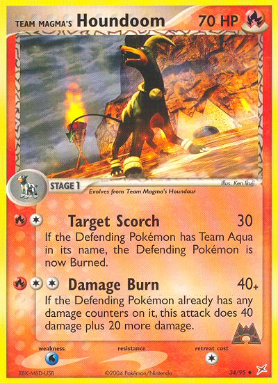 Team Magma's Houndoom (34/95) [EX: Team Magma vs Team Aqua] | Exor Games Bridgewater