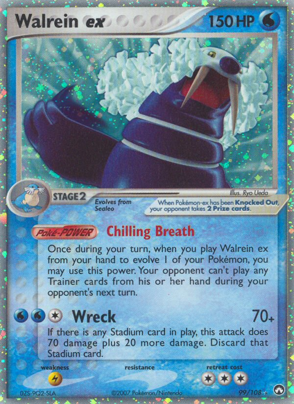 Walrein ex (99/108) [EX: Power Keepers] | Exor Games Bridgewater