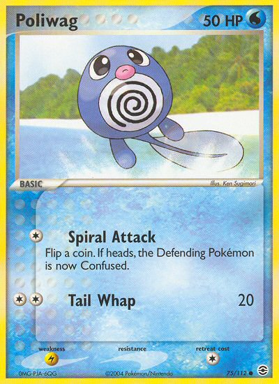 Poliwag (75/112) [EX: FireRed & LeafGreen] | Exor Games Bridgewater