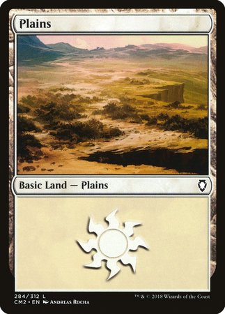 Plains (284) [Commander Anthology Volume II] | Exor Games Bridgewater