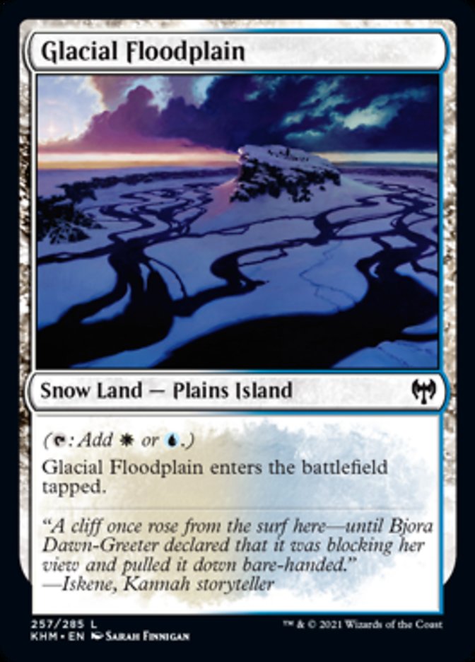 Glacial Floodplain [Kaldheim] | Exor Games Bridgewater