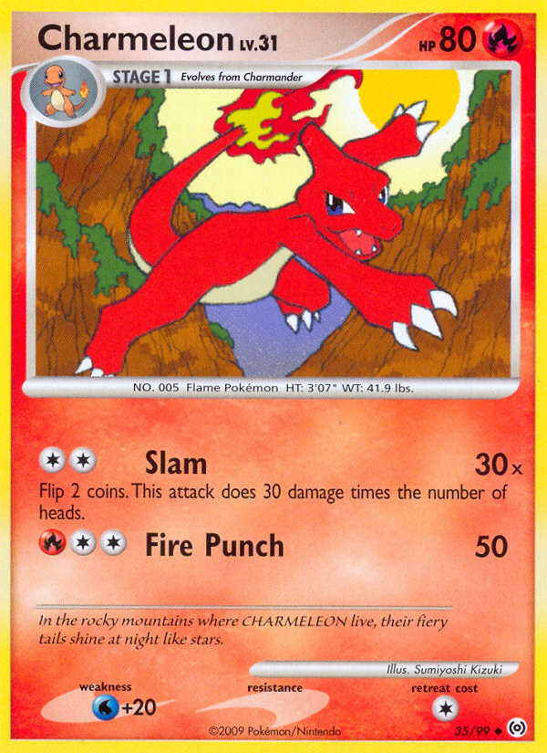 Charmeleon (35/99) [Platinum: Arceus] | Exor Games Bridgewater