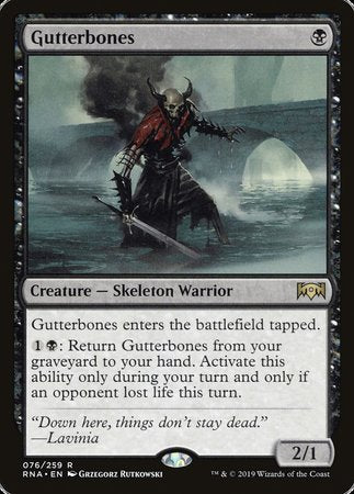 Gutterbones [Ravnica Allegiance] | Exor Games Bridgewater