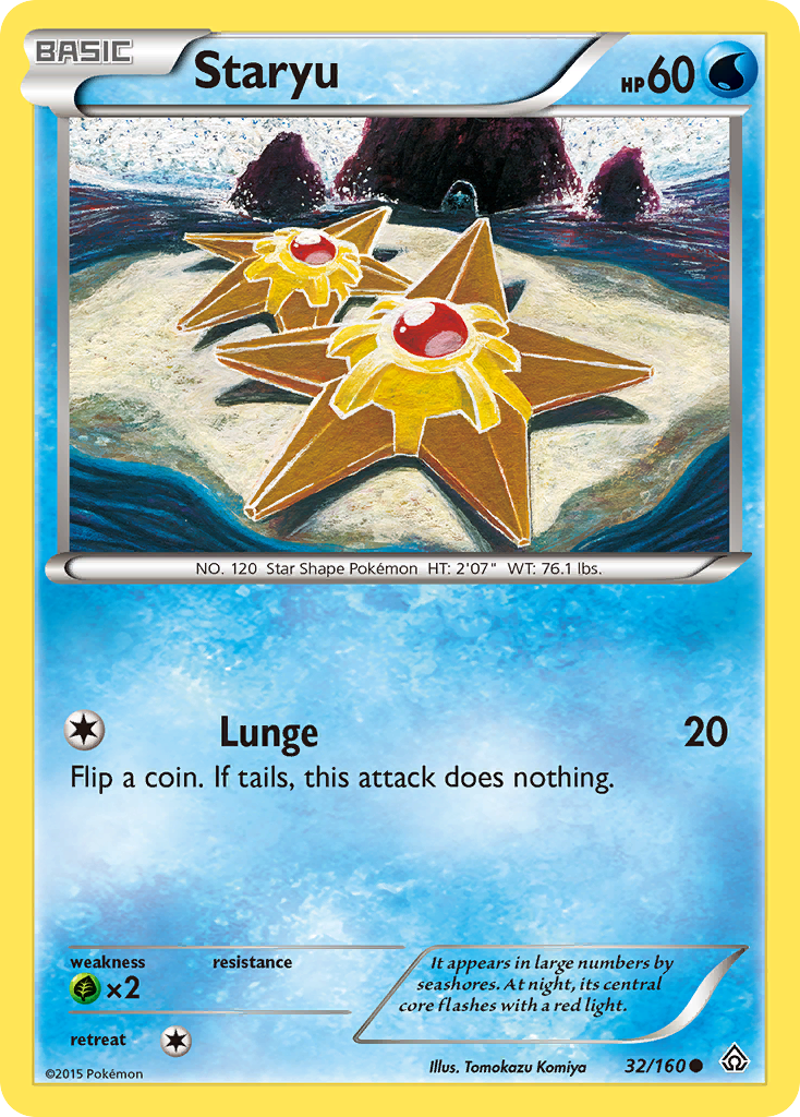 Staryu (32/160) [XY: Primal Clash] | Exor Games Bridgewater