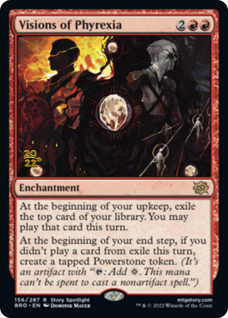 Visions of Phyrexia [The Brothers' War: Prerelease Promos] | Exor Games Bridgewater