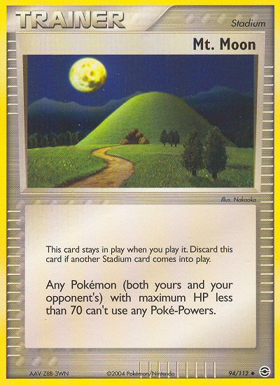 Mt. Moon (94/112) [EX: FireRed & LeafGreen] | Exor Games Bridgewater