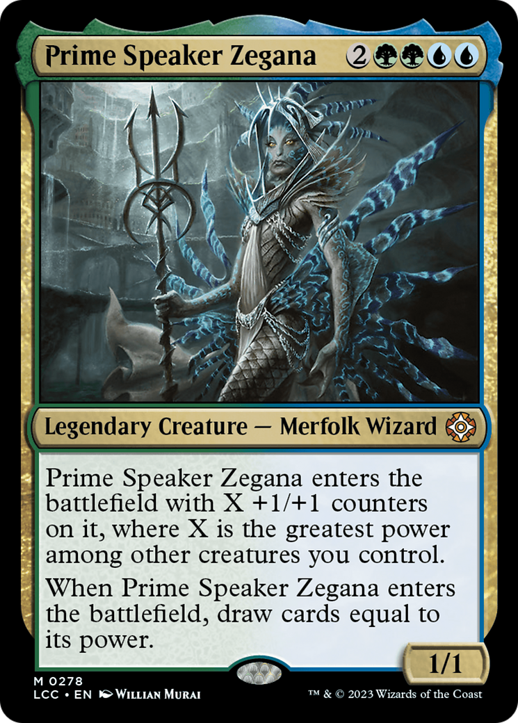 Prime Speaker Zegana [The Lost Caverns of Ixalan Commander] | Exor Games Bridgewater