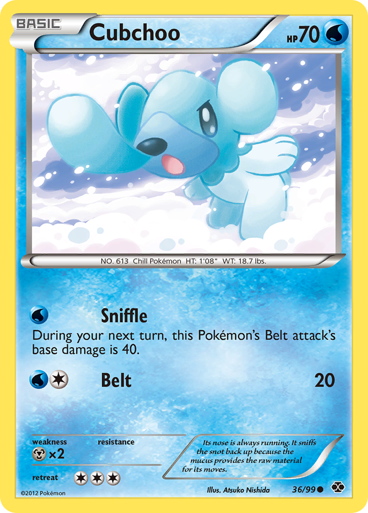 Cubchoo (36/99) [Black & White: Next Destinies] | Exor Games Bridgewater