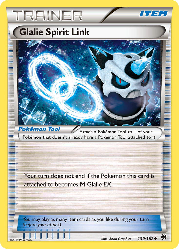 Glalie Spirit Link (139/162) [XY: BREAKthrough] | Exor Games Bridgewater