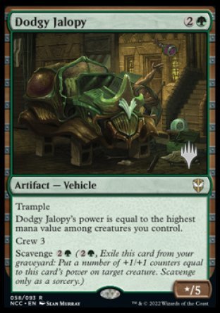 Dodgy Jalopy (Promo Pack) [Streets of New Capenna Commander Promos] | Exor Games Bridgewater