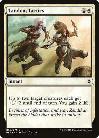 Tandem Tactics [Battle for Zendikar] | Exor Games Bridgewater