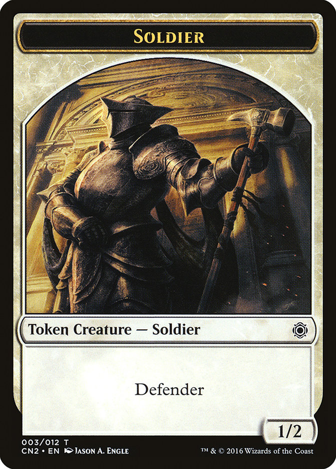 Soldier (003/012) [Conspiracy: Take the Crown Tokens] | Exor Games Bridgewater