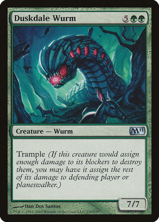 Duskdale Wurm [Magic 2011] | Exor Games Bridgewater