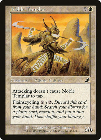 Noble Templar [Scourge] | Exor Games Bridgewater
