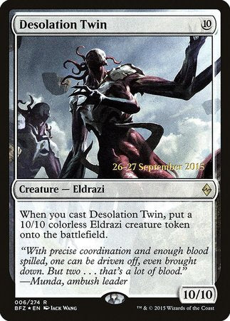 Desolation Twin [Battle for Zendikar Promos] | Exor Games Bridgewater