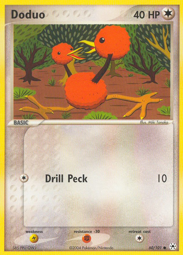 Doduo (60/101) [EX: Hidden Legends] | Exor Games Bridgewater