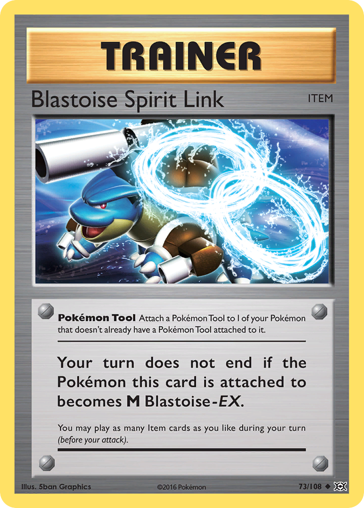 Blastoise Spirit Link (73/108) [XY: Evolutions] | Exor Games Bridgewater