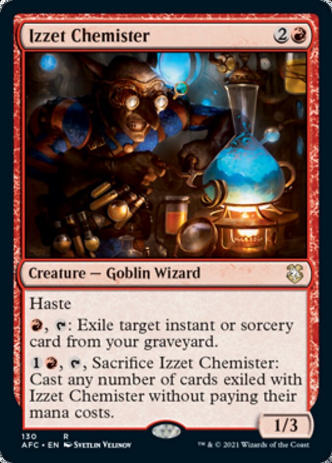 Izzet Chemister [Dungeons & Dragons: Adventures in the Forgotten Realms Commander] | Exor Games Bridgewater