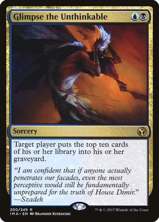 Glimpse the Unthinkable [Iconic Masters] | Exor Games Bridgewater