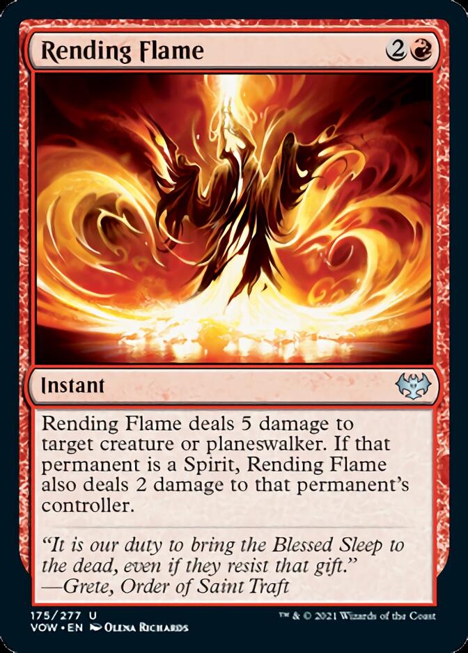 Rending Flame [Innistrad: Crimson Vow] | Exor Games Bridgewater