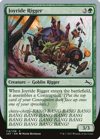 Joyride Rigger [Unstable] | Exor Games Bridgewater