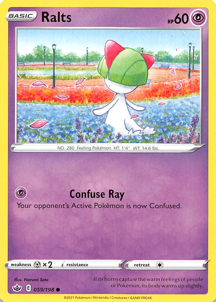 Ralts (059/198) [Sword & Shield: Chilling Reign] | Exor Games Bridgewater