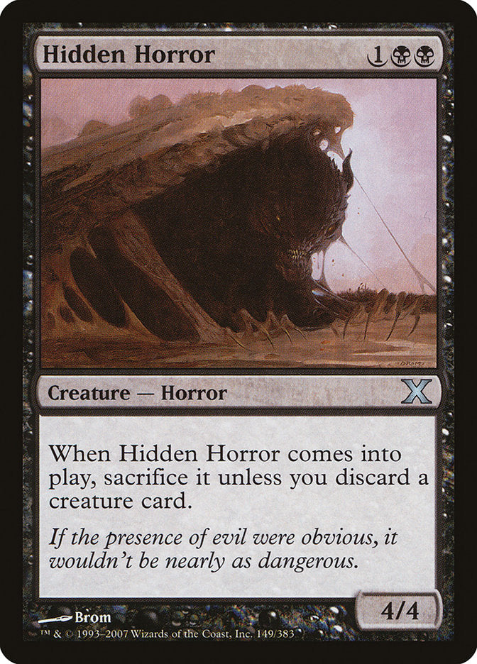 Hidden Horror [Tenth Edition] | Exor Games Bridgewater