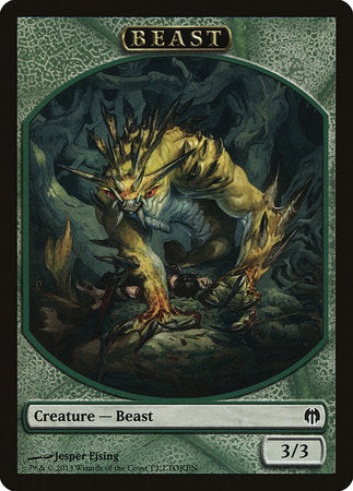 Beast Token [Duel Decks: Heroes vs. Monsters Tokens] | Exor Games Bridgewater