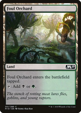 Foul Orchard [Core Set 2019] | Exor Games Bridgewater