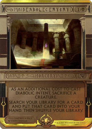 Diabolic Intent [Amonkhet Invocations] | Exor Games Bridgewater