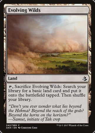 Evolving Wilds [Amonkhet] | Exor Games Bridgewater