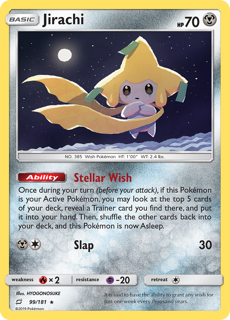 Jirachi (99/181) [Sun & Moon: Team Up] | Exor Games Bridgewater