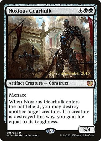 Noxious Gearhulk [Kaladesh Promos] | Exor Games Bridgewater