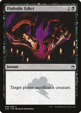 Diabolic Edict [Masters 25] | Exor Games Bridgewater