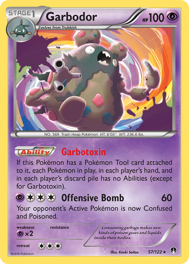 Garbodor (57/122) [XY: BREAKpoint] | Exor Games Bridgewater