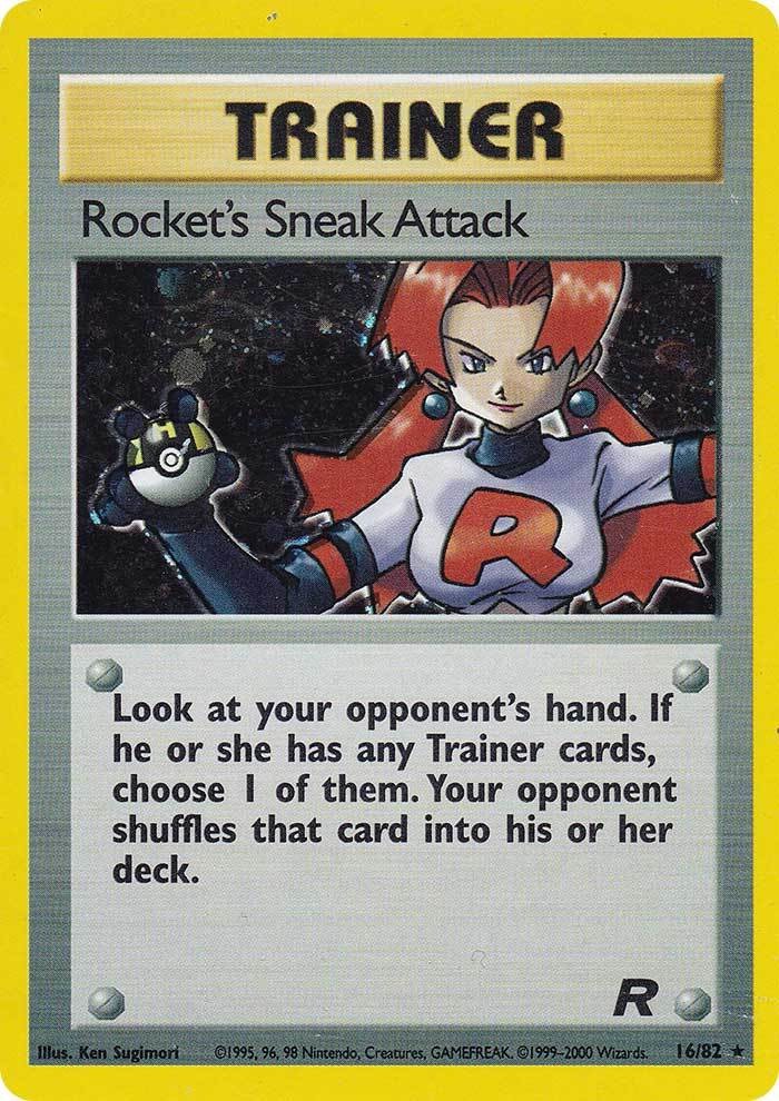 Rocket's Sneak Attack (16/82) [Team Rocket Unlimited] | Exor Games Bridgewater